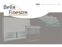 Tablet Screenshot of bellafinestra.net
